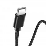 Wholesale Type-C / USB-C Durable  6FT USB Cable Compatible with Power Station (Black)